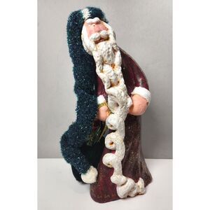 Old World Santa Claus Figurine Centerpiece Sterling Inc. 10.5" Tall St. Nicholas